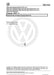 Passat (1997 - 2005) Passat-Passat Variant Reparaturanleitung Elektrische Anlage Eigendiagnose