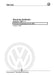 Passat (1997 - 2005) Passat-Passat Variant Reparaturanleitung Fahrwerk Eigendiagnose für ABS