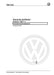 Passat (1997 - 2005) Passat-Passat Variant Reparaturanleitung Karosserie Eigendiagnose