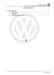 Beetle (1998 - 2010) New Beetle-Cabrio Reparaturanleitung Karosserie Eigendiagnose
