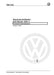 Beetle (1998 - 2010) New Beetle-Cabrio Reparaturanleitung Karosserie Eigendiagnose
