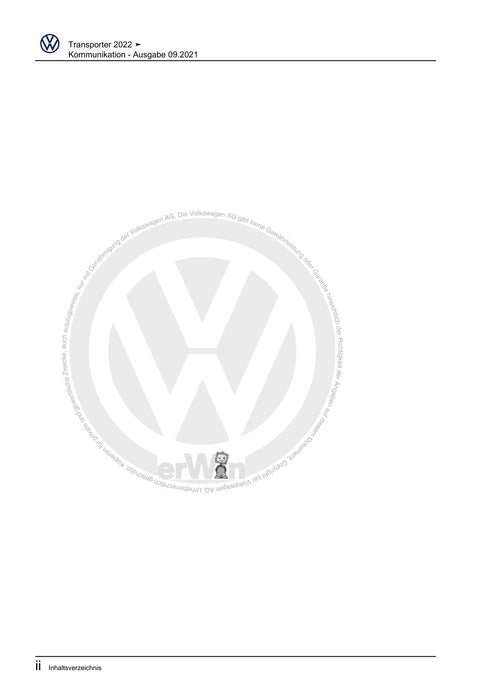 Transporter (2016+) Reparaturanleitung Kommunikation