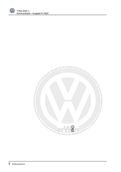 T-Roc (2018 - 2022) Reparaturanleitung Kommunikation