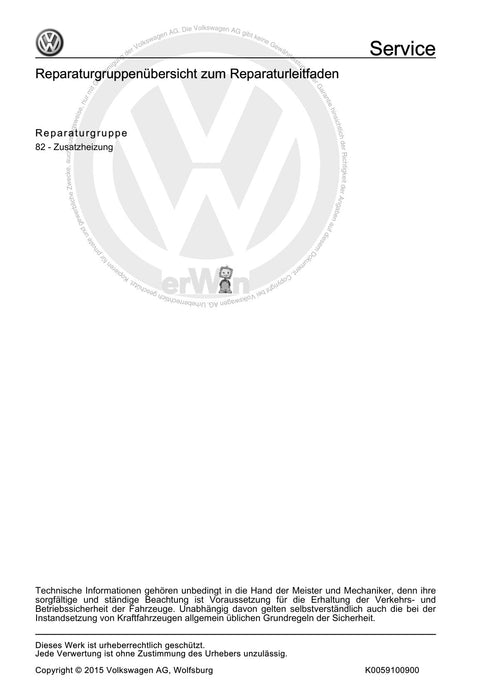 EOS (2006+) Reparaturanleitung Zusatzheizung