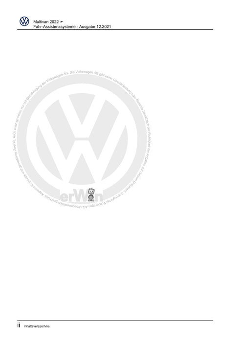 Transporter (2016+) Reparaturanleitung Fahr-Assistenzsysteme