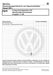 Passat (1997 - 2005) Passat-Passat Variant Reparaturanleitung 6-Gang-Schaltgetriebe 01E Allradantrieb-Achsantrieb