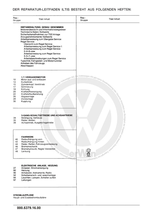 Iltis (1979 - 1988) Reparaturanleitung Fahrwerk