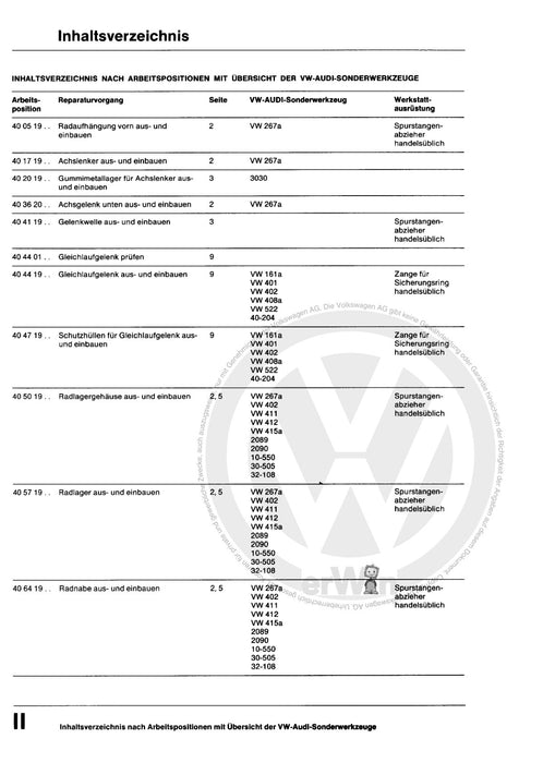 Iltis (1979 - 1988) Reparaturanleitung Fahrwerk