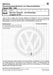Passat (1988 - 1994) Passat-Passat Variant Reparaturanleitung Motronic Einspritz- und Zündanlage AAA
