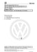 Passat (1994 - 1997) Passat-Passat Variant Reparaturanleitung Digifant Einspritz- und Zündanlage (4-Ventiler)
