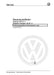 Passat (2011+) Passat-Passat Variant Reparaturanleitung Fahrzeugspezifische Informationen Lack