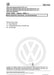 Golf III (1992 - 1999) Golf-Golf Variant-Vento Reparaturanleitung Mono-Motronic Einspritz- und Zündanlage