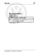 Caddy (2011 - 2015) Caddy-Caddy Maxi Reparaturanleitung Kraftstoffversorgung - Dieselmotoren