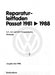 Passat (1982 - 1988) Passat-Santana Reparaturanleitung 1,3-, 1,6- und 1,8-l-Vergasermotor, Mechanik DS,DT,EP,JU,JV,PP,RL,RM,WP,WV,WY,YN,YP,YY