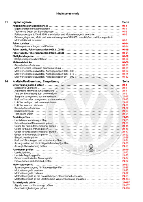 Lupo (1998 - 2006) Reparaturanleitung Simos Einspritz- und Zündanlage AHT