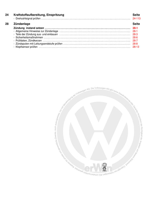 Lupo (1998 - 2006) Reparaturanleitung Simos Einspritz- und Zündanlage AHT