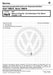 Golf IV (1998 - 2006) Golf-Golf Variant-Bora-Bora Variant Reparaturanleitung Motronic Einspritz- und Zuendanlage (4-Zyl.) AQA