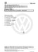 Passat (1994 - 1997) Passat-Passat Variant Reparaturanleitung 4-Zyl. Einspritzmotor (2-Ventiler), Mechanik