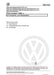 Caddy (1996 - 2003) Caddy Kasten-Kombi Reparaturanleitung 4LV Einspritz- und Zündanlage