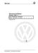 Passat (1994 - 1997) Passat-Passat Variant Reparaturanleitung 4-Zyl. Dieselmotor, Mechanik