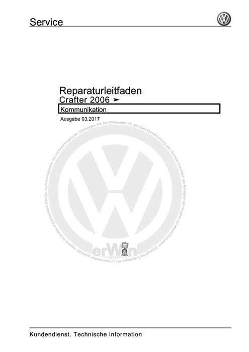 Crafter (2006 - 2016) Reparaturanleitung Kommunikation