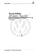 Passat (2005 - 2008) Passat-Passat Variant Reparaturanleitung Automatisches Getriebe 09G - 6 Gang