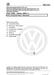 Golf III (1992 - 1999) Golf-Golf Variant-Vento Reparaturanleitung 6-Zyl. Einspritzmotor, Mechanik