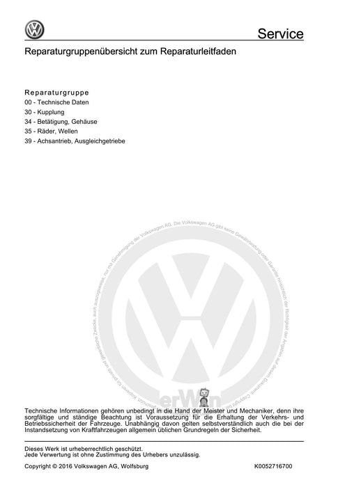 Lupo (1998 - 2006) Reparaturanleitung 5 Gang-Schaltgetriebe 085 DS Lupo 3 L, Lupo FSI