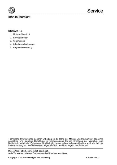 Crafter (2006 - 2016) Maintenance handbook (IGG) Instandhaltung genau genommen