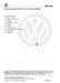 Golf VI (2009 - 2013) Golf-Plus-Cabriolet-Variant Reparaturanleitung 4-Zyl. Einspritzmotor (1,6 l-Motor, Rollenschlepphebel)
