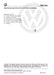 Beetle (1998 - 2010) New Beetle-Cabrio Reparaturanleitung Elektrische Anlage