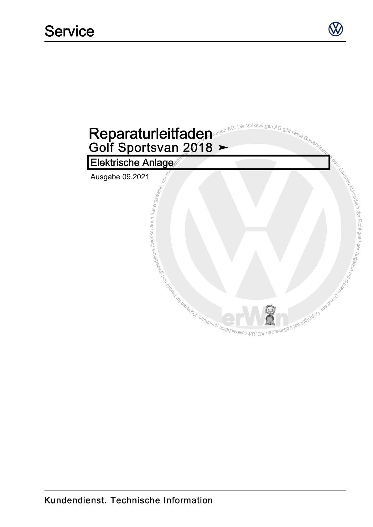 VW Golf VII (2013 - 2020) Golf-Variant-Sportsvan