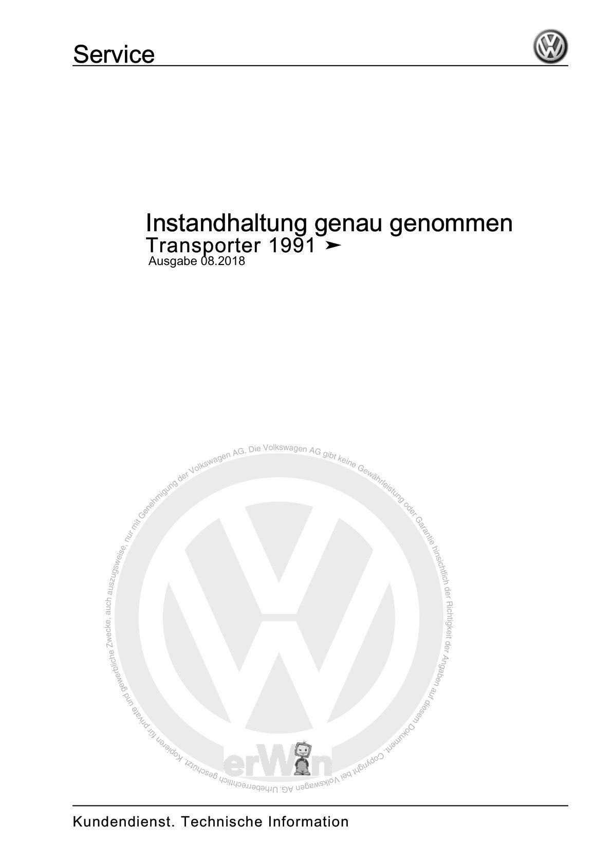 VW Transporter (1991 - 1996)