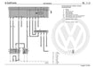 Golf III (1992 - 1999) Golf-Golf Variant-Vento Stromlaufplan 1,9 l-Dieselmotor-47 kW, Motorkennbuchstaben 1 Y, ab Oktober 1991