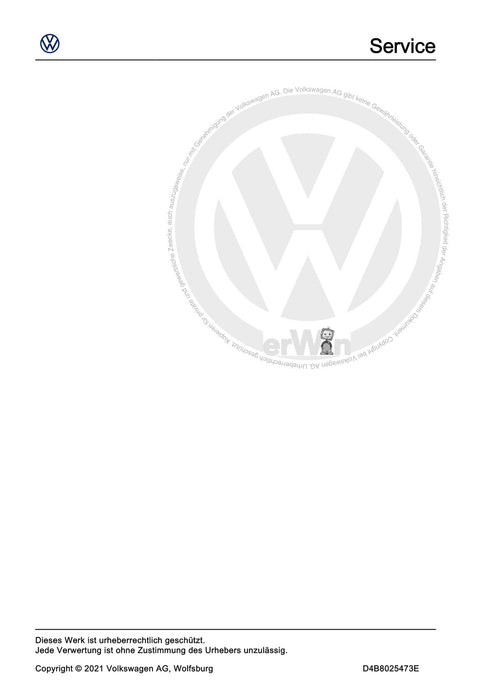 Passat (2005 - 2008) Passat-Passat Variant Reparaturanleitung Allgemeine Informationen Lack - Pkw