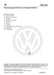 Caddy (2016 - 2020 ) Reparaturanleitung 4-Zyl. Dieselmotor (2,0 l-Motor, Common Rail, Generation II)