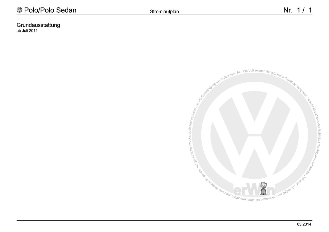 VW Polo (2010 - 2015) Polo A05