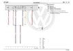 Golf VIII (2020+)+Golf-Variant-Sportsvan Stromlaufplan 1,0-l-Benzinmotor, DLAB, ab Juli 2019