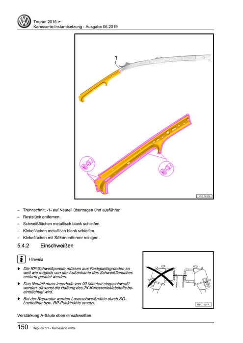 Reparaturanleitung Vorschau — Inhalt (Seite 156)